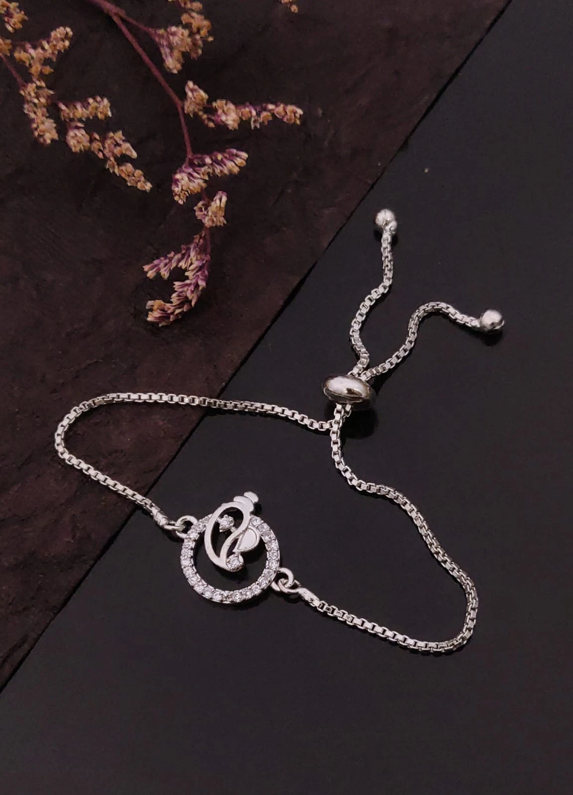 Silver Polished Bracelet, Minimal Silver Chain Bracelet, Everyday Jewelry, Gift for Her