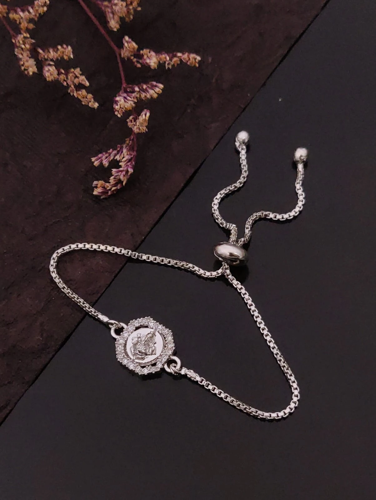 Silver Polished Bracelet, Minimal Silver Chain Bracelet, Everyday Jewelry, Gift for Her