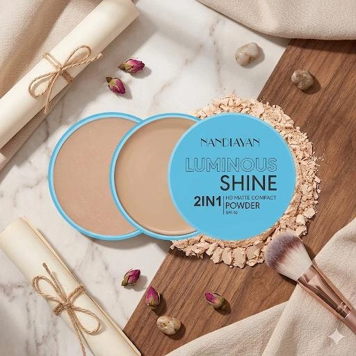 NANDIAYAN BLUE COMPACT POWDER