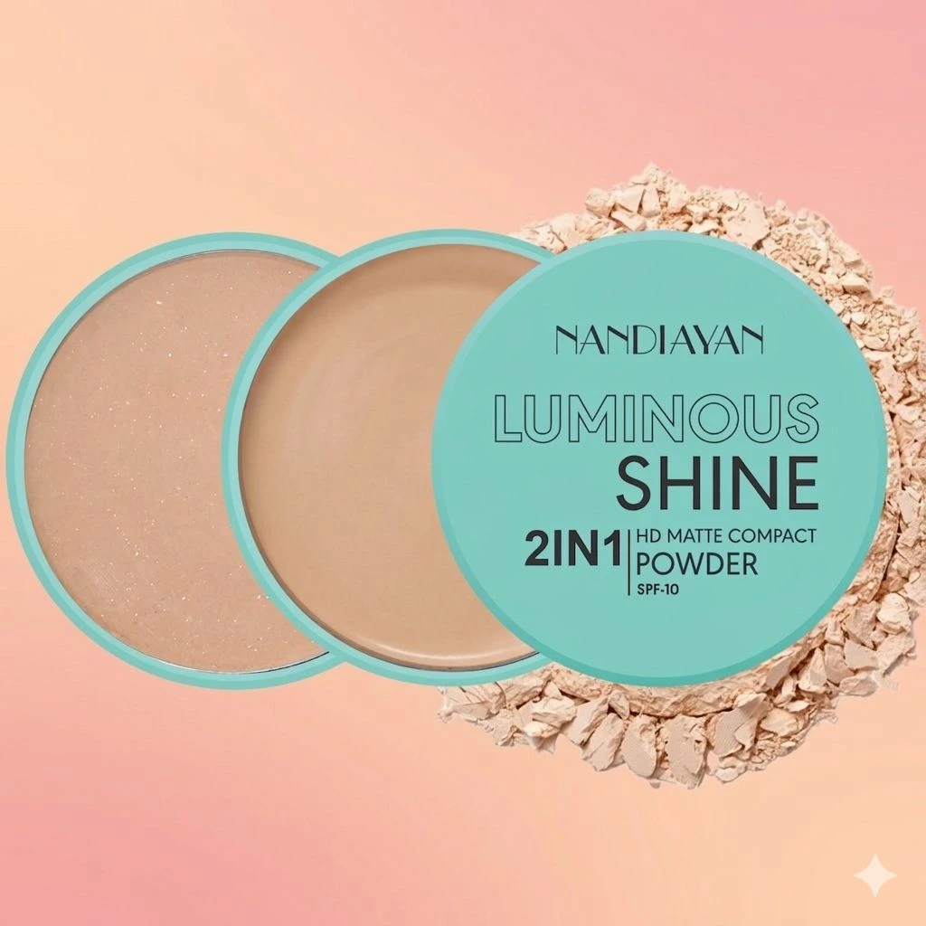NANDIAYAN GREEN COMPACT POWDER