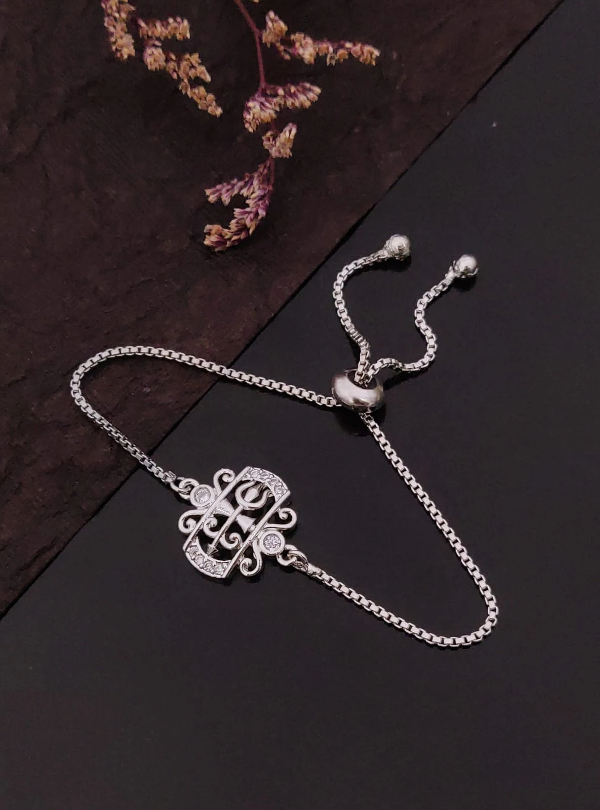 Silver Polished Bracelet, Minimal Silver Chain Bracelet, Everyday Jewelry, Gift for Her
