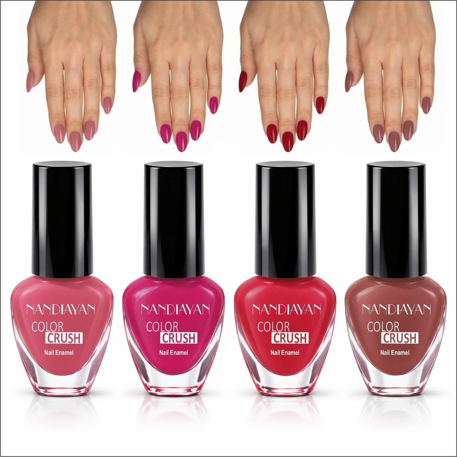 NAIL POLISH 04 SET DARK