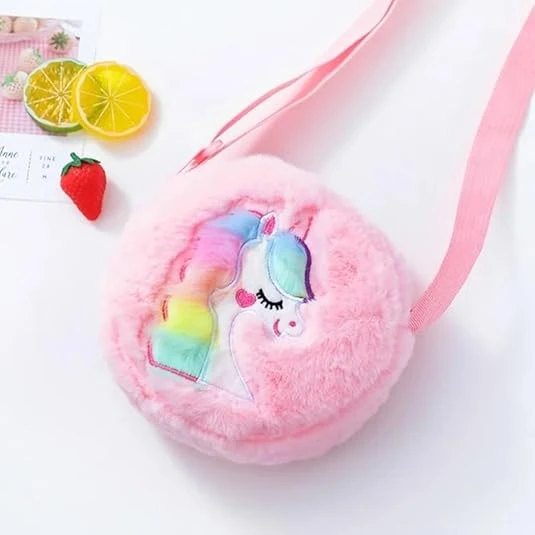 Unicorn bag Cute Sling Bags for Women Unicorn Round Sling Bag for Women Kids Side Bag