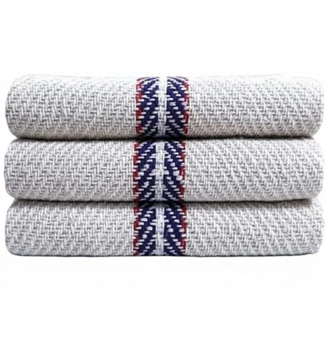 100% Cotton Floor Cleaning Cloth Pocha – Pack of 3 | 24x24 Inch Large, 500 GSM, 10x Absorption | Reusable & Washable Multipurpose Mop Cloth for Sweeping, Dusting, Wet & Dry Floor Cleaning