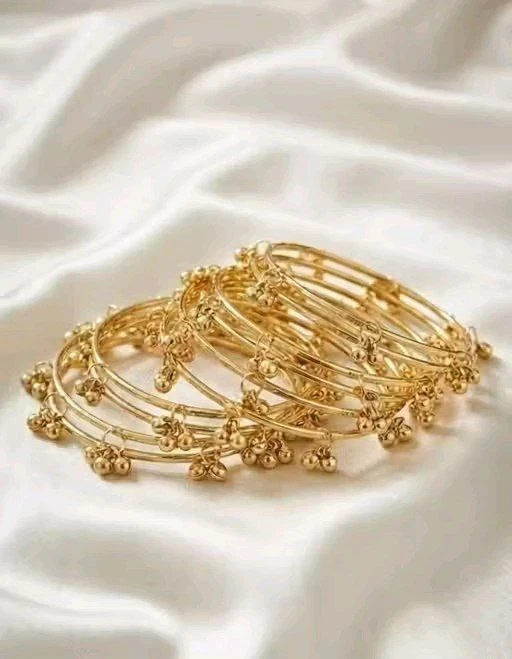 trending Kashmiri Traditional Gold Plated Bangles Set of 8 for  Women