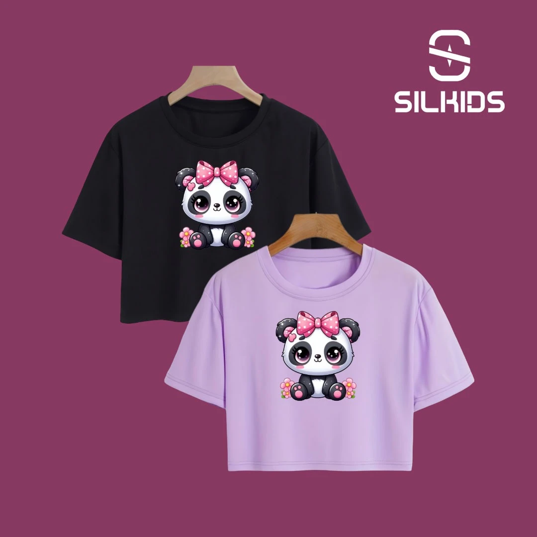 Cute Black, Lavender girls top