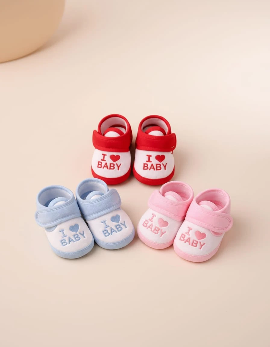 Soft Baby Booties for 9 to 12 Months