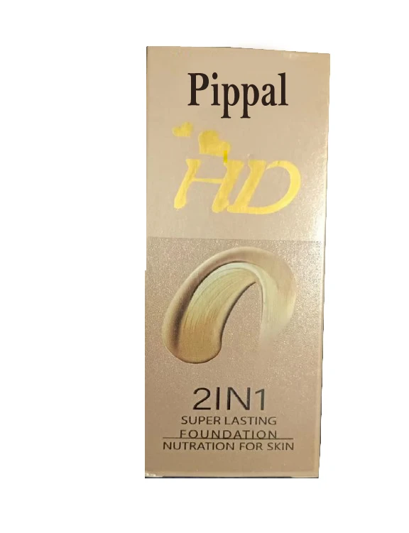 Pippal HD 2IN1 Super Lasting Foundation Nutration For Skin 60ml (Pack Of 1)