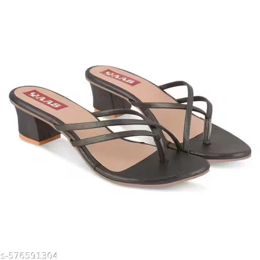 Tie Block Heel Sandal For Women And Girl