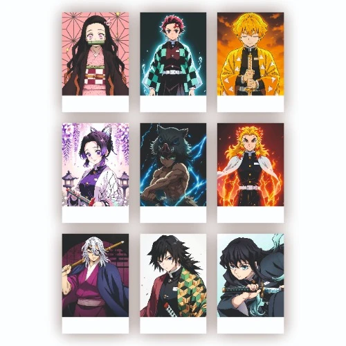 Wrote Demon Slyers Poster for Wall, door, etc, Pack of 09