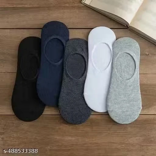 Loafer Socks Pack of 5 Men and Women