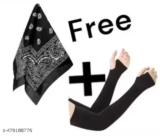 ''NN'' printed henky & bandana rumal