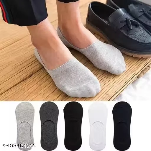 N N Loafer Socks Pack of 5 stylist no show comfortable
