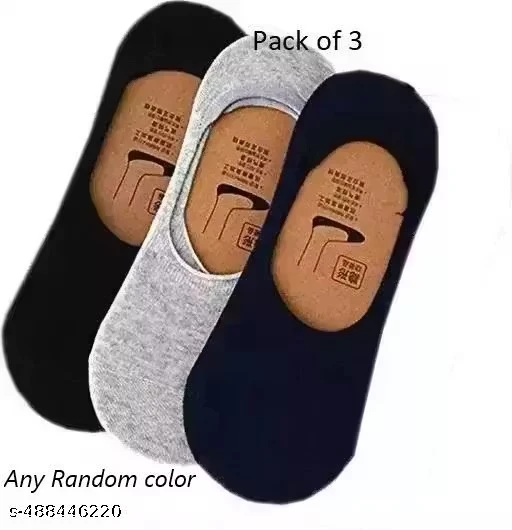 N N Loafer Socks - Men socks - Women Socks - No show socks invisible Socks - Low cut Socks - Anti slip Socks - Pair of 3