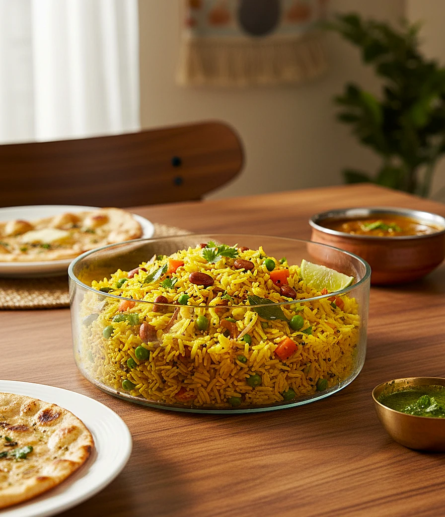 Clear Glass Serving Bowl 16.5 cm – Durable Transparent Bowl for Salad, Fruit & Dessert