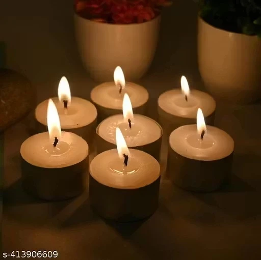 Pack of 20 - 9 Hour Burming Tealight Candle for Home Decor, Party, Spa