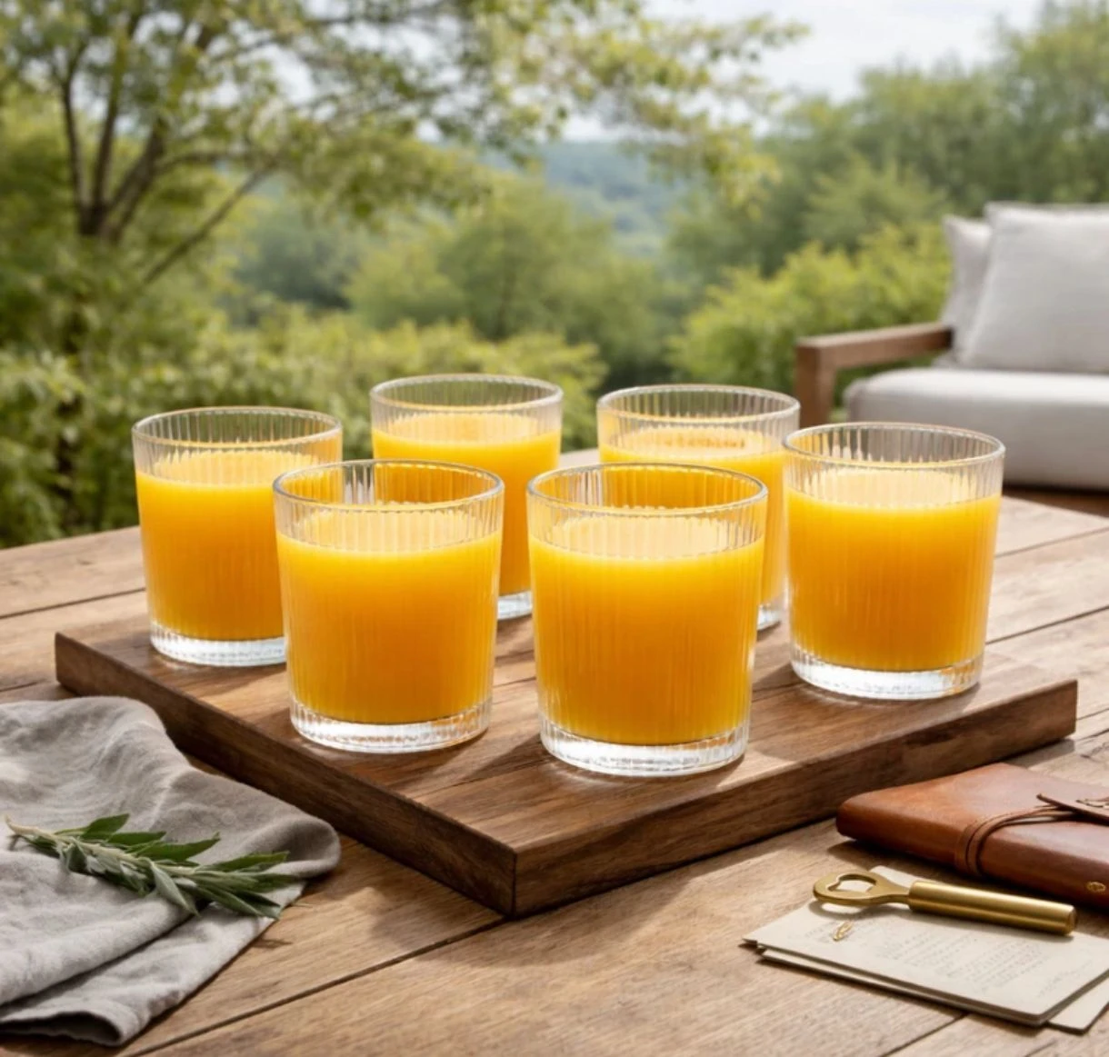 Eligent glass 220 ml( pack of 6)