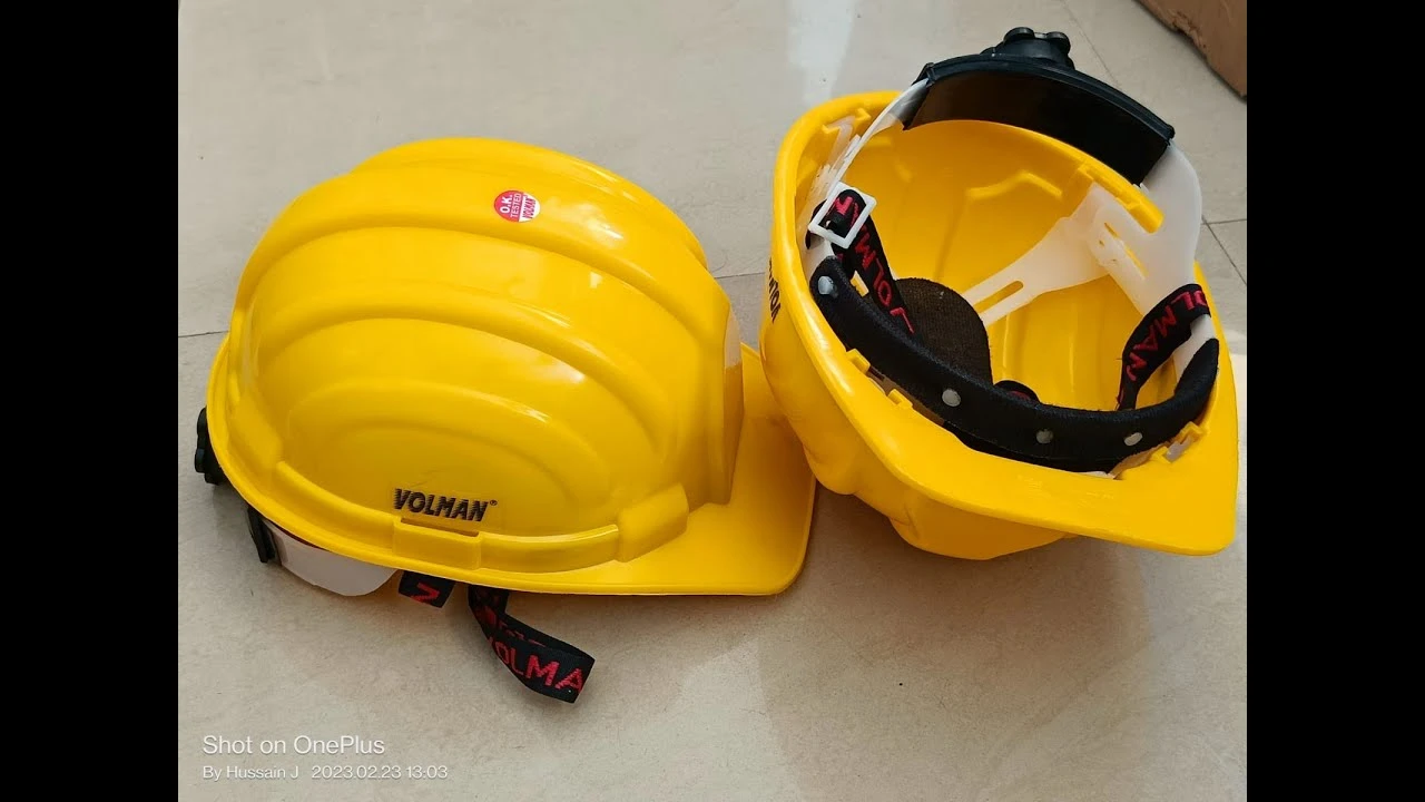Volmen ratchet  Safety helmet