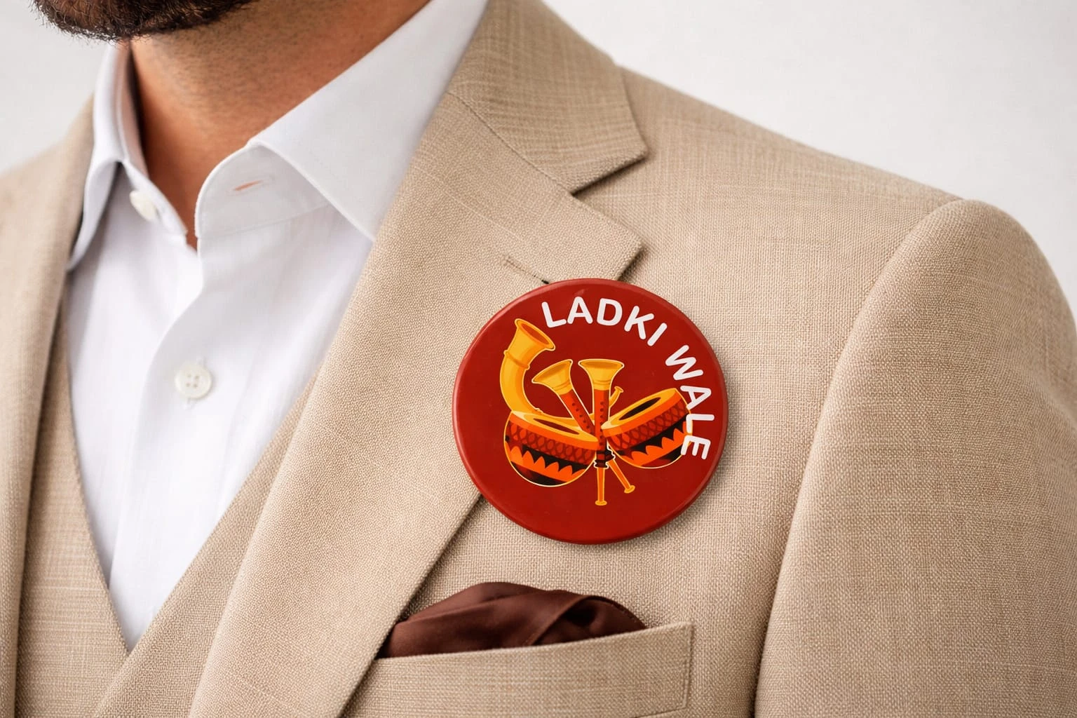 Wedding Team Bride Pin
