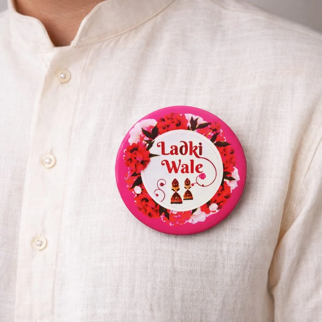Wedding Team Bride Pin