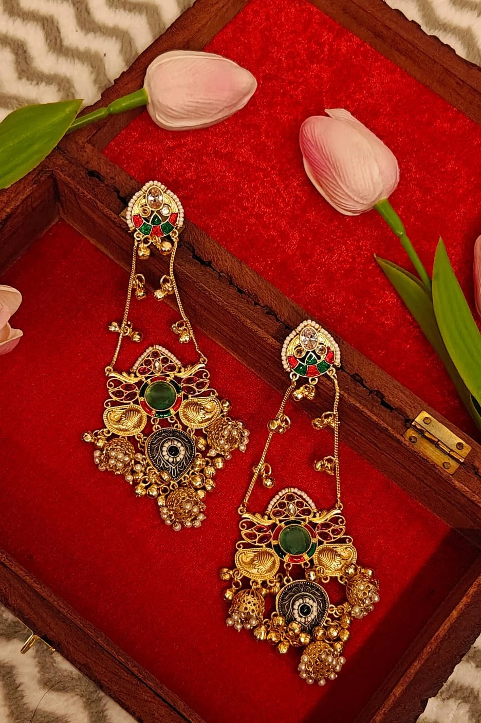 Royal Jhumka Earrings