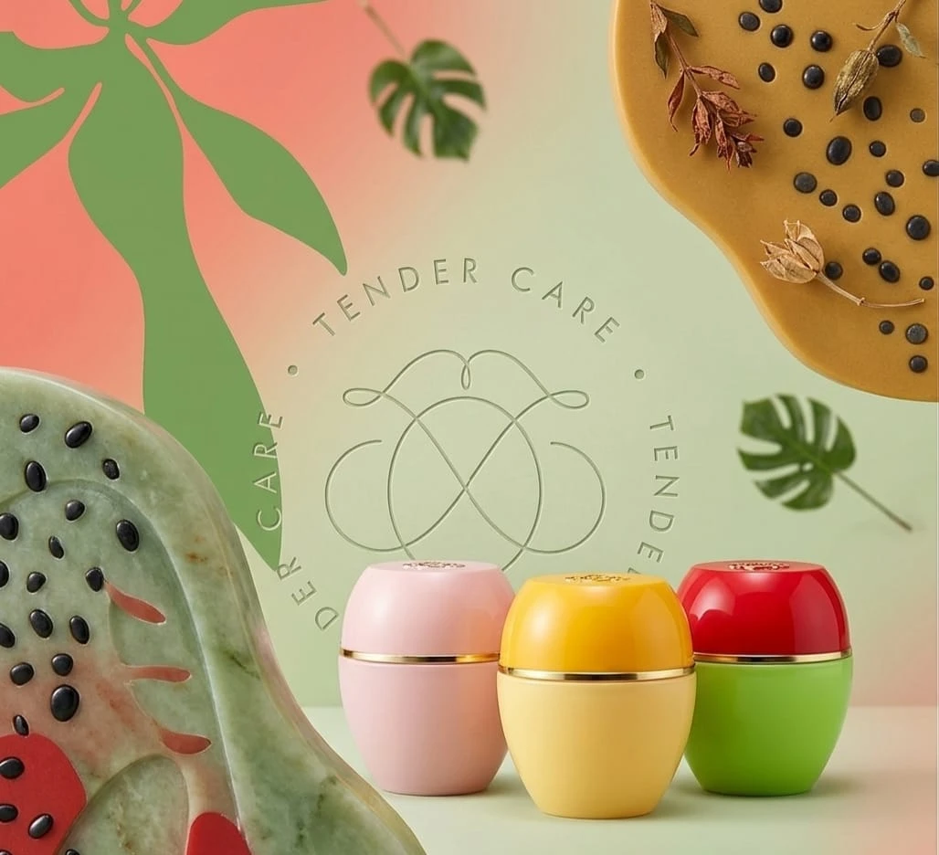 Oriflame Sweden Tender Care Collection - Natural, Passion Fruit and Watermelon (10.5 ml each) Natural, Passion Fruit, Watermelon (Pack of: 3, 31.5 g)