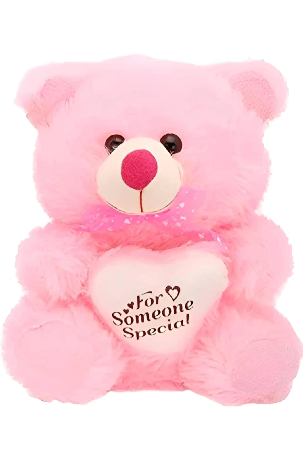 Soft Stuffed Plush Pink Teddy Bear with 'Someone Special' Heart, 25 CM