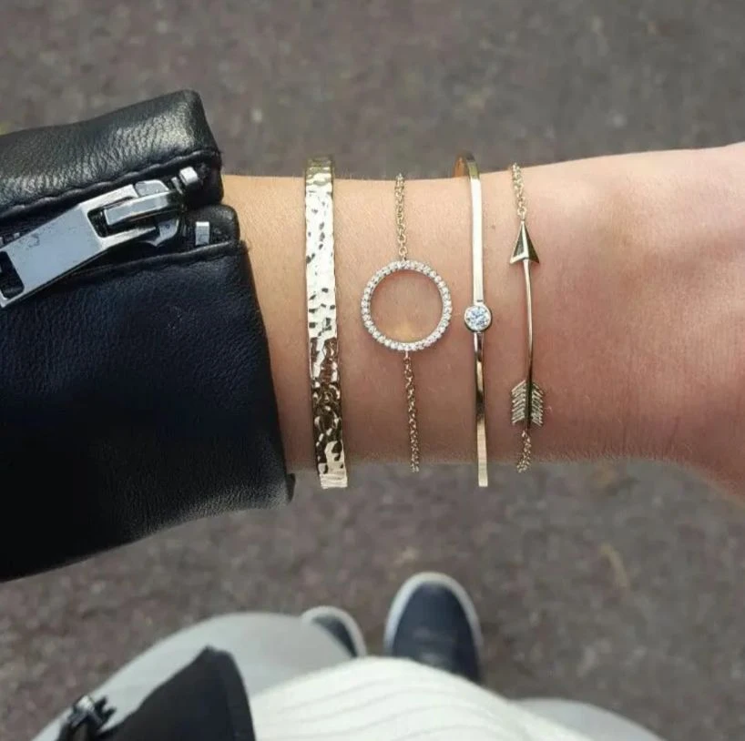 CUFF BRACELET OPEN BANGLE