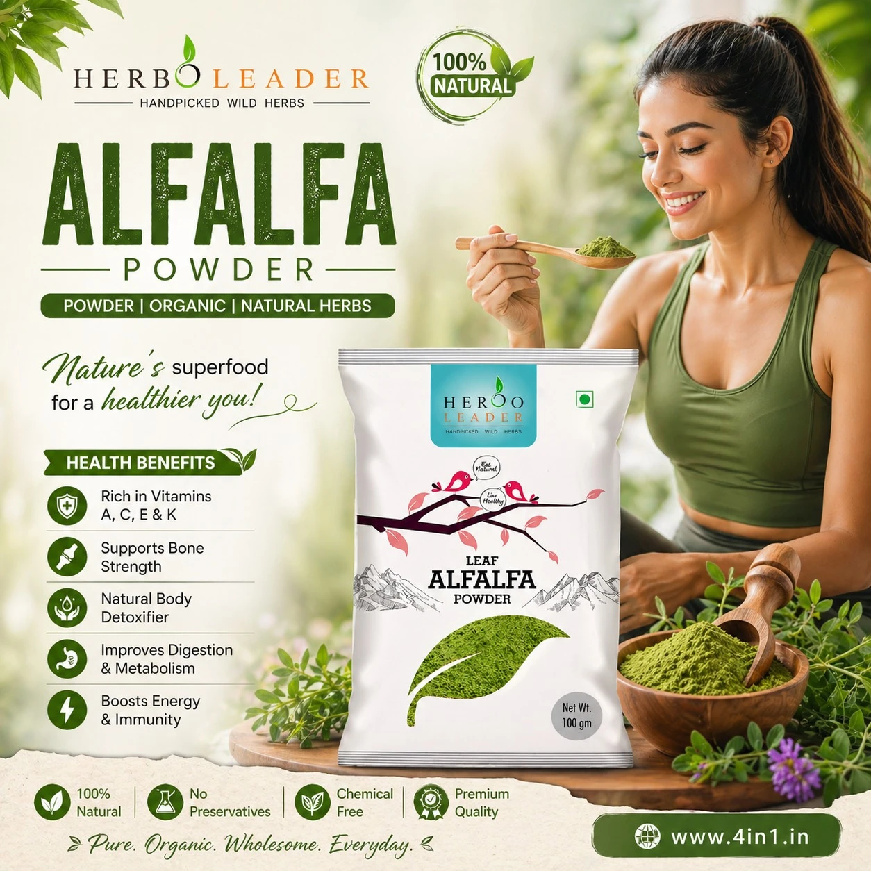 LEAF ALFALFA POWDER