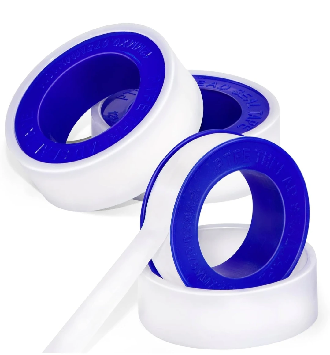 3 Rolls Plumbers Clamp Tape, Teflon Tape, Water Pipe Sealing Tape, Plumbing Tape, High Density Waterproof Tape, Sealing Tape