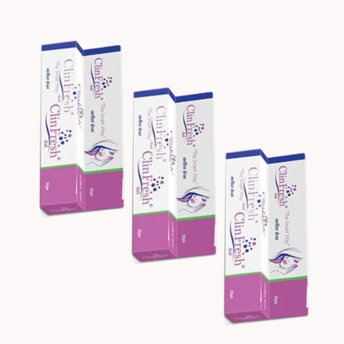 NEW CLINFRESH GEL FOR ANTI ACNE 60gm PACK OF 3
