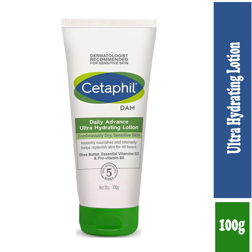 Cetaphil DAM Daily Advance Ultra Hydrating Lotion for Dry, Sensitive Skin