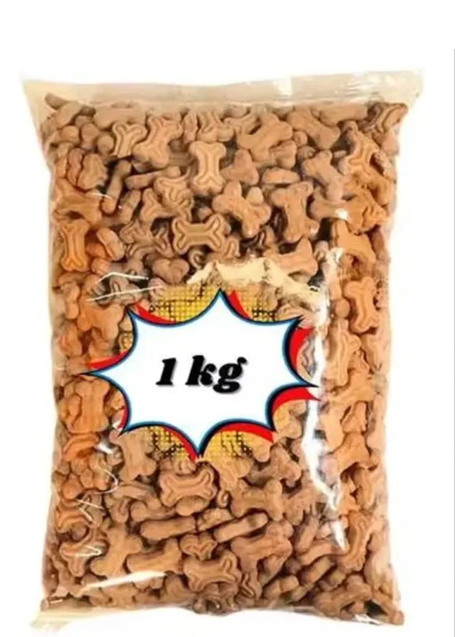 DOG BISCUIT PLANE FLAVOUR || PACK OF 1KG || FOR ALL ABOVE 4 MONTH AND ALL LIVE STAGES TO EAT THE BISCUIT