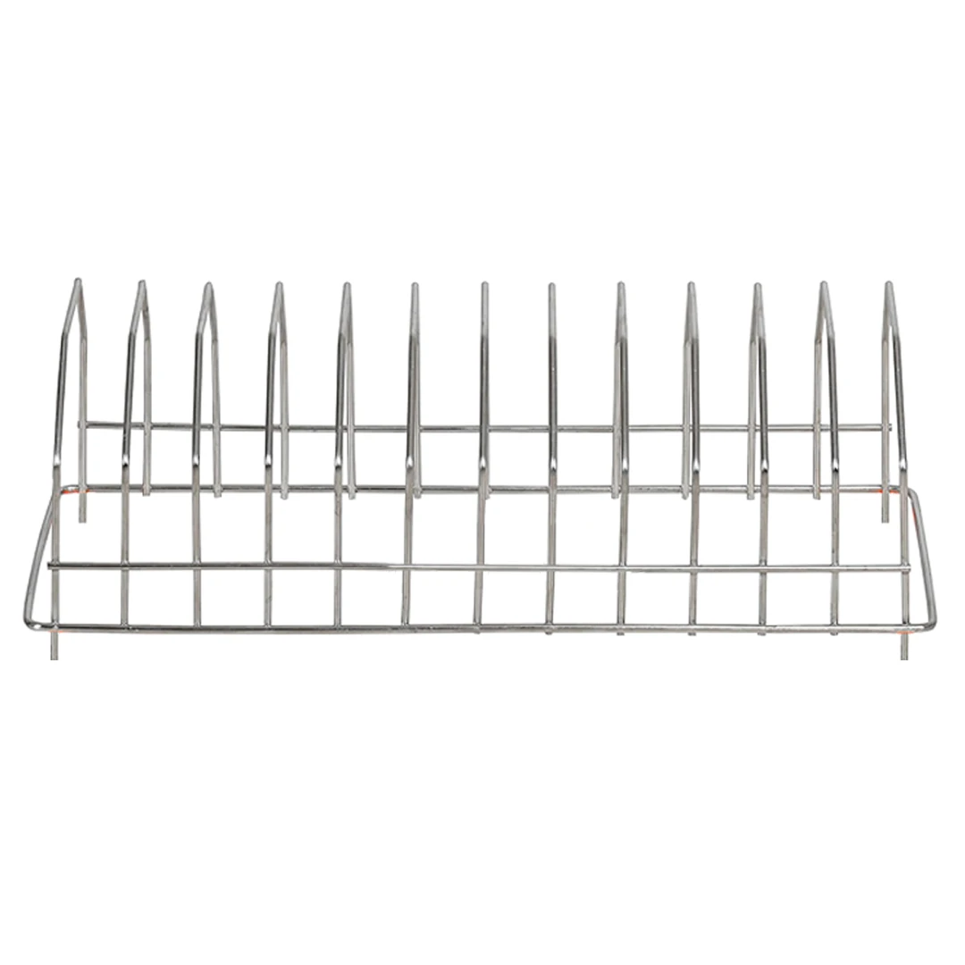 Oc9 Stainless Steel Plate Stand / Dish Rack / Dish Drainer for Kitchen (Pack of 1)