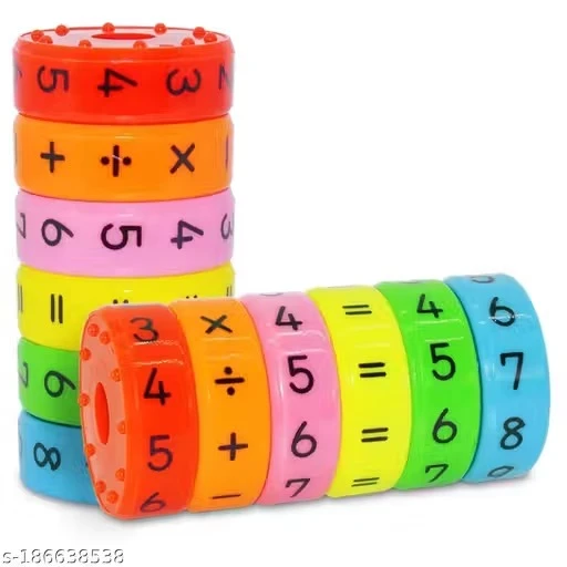 Vianz Mathematics Learning Rings, Educational Safe Fun Magnets & Magnetic Toys