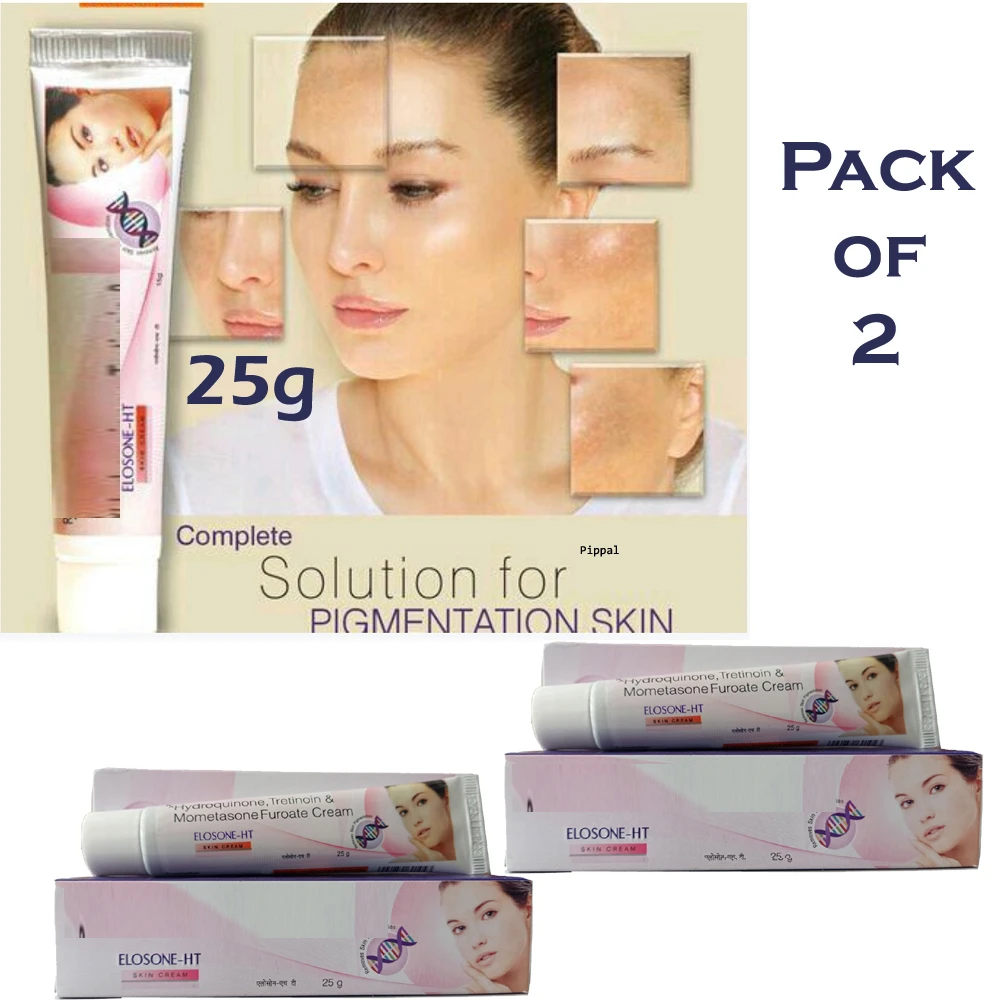 Elosone Ht Cream For Skin Brightning Day Night Use Cream(pack of 2)