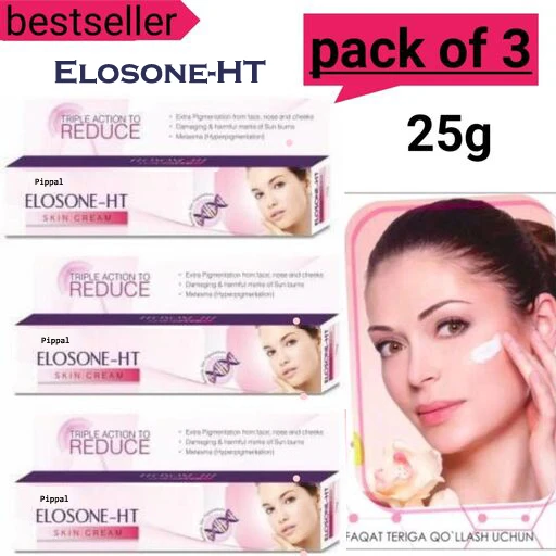 Cream is a prescription used to treat moderate-to-severe melasma and dark spots, typically containing pack of 3