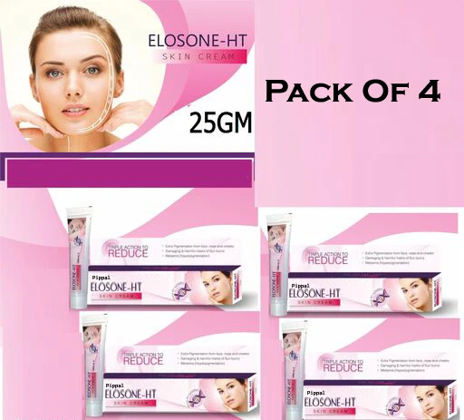 Elosone Ht Cream For Skin Brightning Pack of 4 Day Night Use Cream
