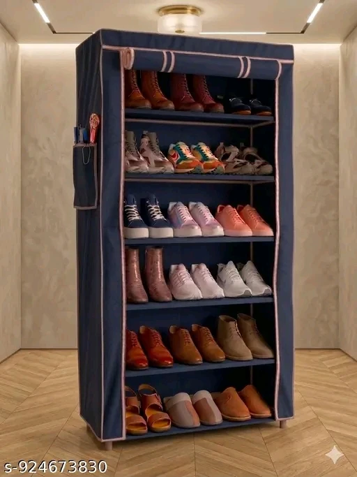collapsible shoe rack
