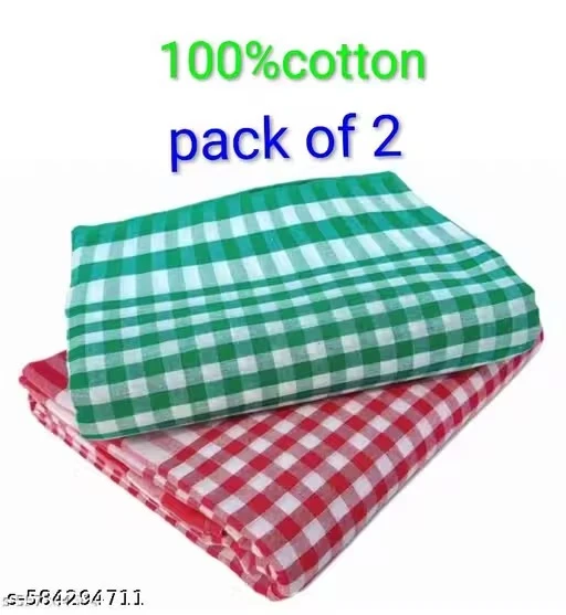 Cotton bath gamcha / West Bengal cotton gamcha