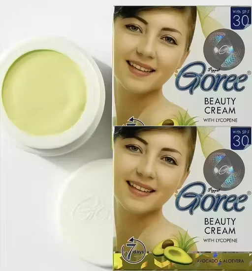 (Pack Of 2) Goree Beauty Cream with Day & Night Cream Fairness Cream Whitening Face Creem Anti-Ageing 30Gm 100% Original