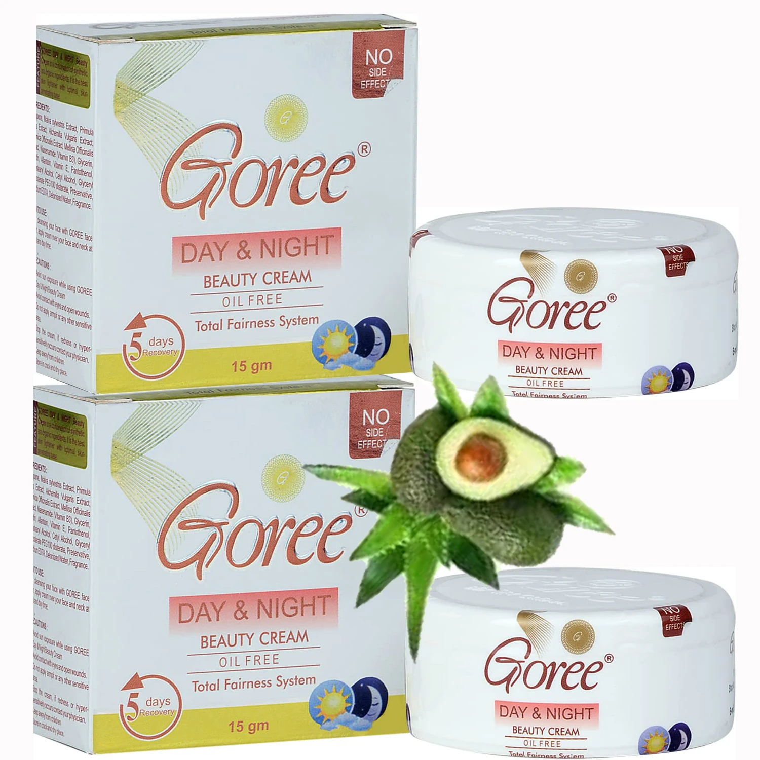 Goree Beauty Cream with Day & Night Cream Fairness Cream Whitening Face Creem Anti-Ageing 30Gm 100% Original (Pack Of 2) Goree Beauty Cream with Day & Night Cream Fairness Cream Whitening Face Creem Anti-Ageing 30Gm 100% Original (Pack Of 2)