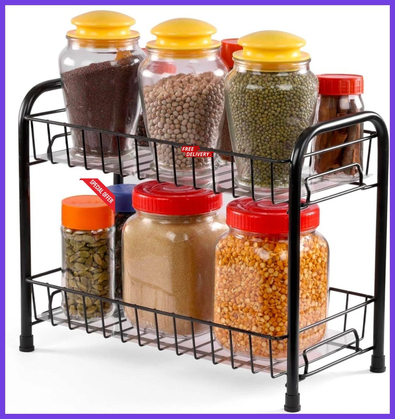 Utensil Kitchen Rack