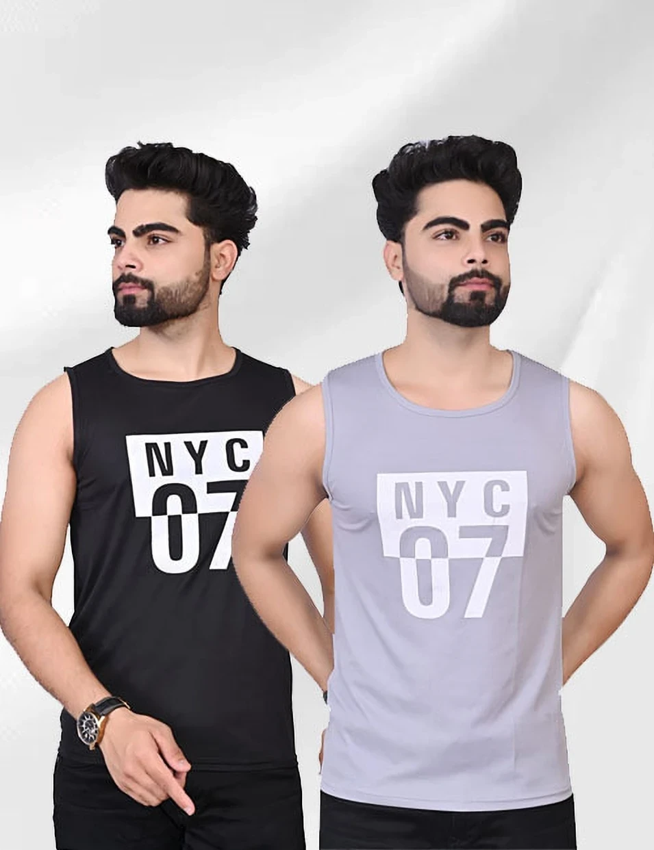 MEN GYM VEST PRINTED