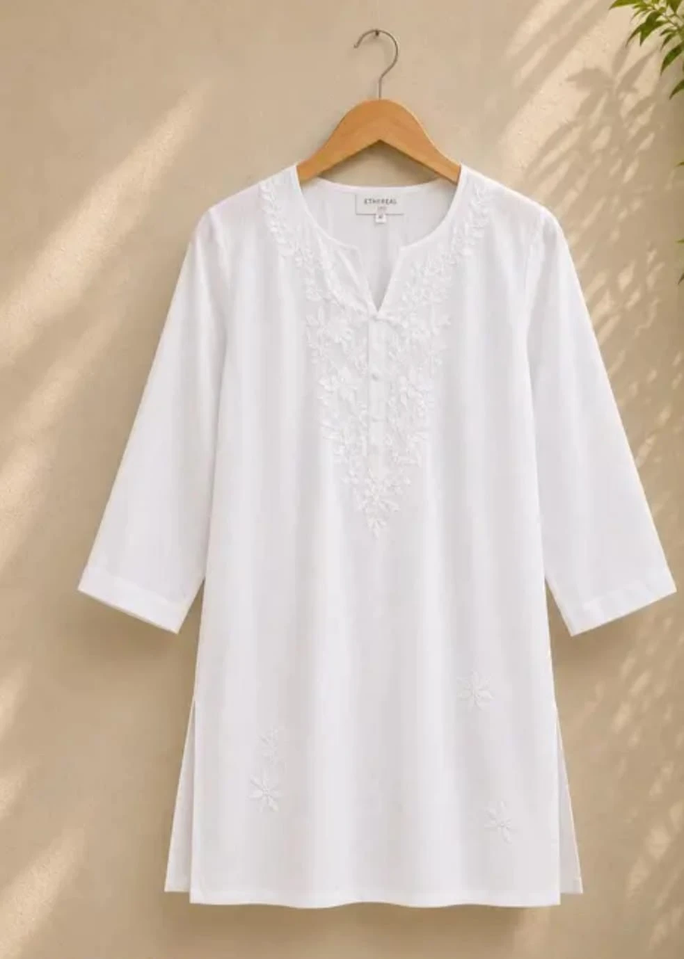 Short cotton kurti for women