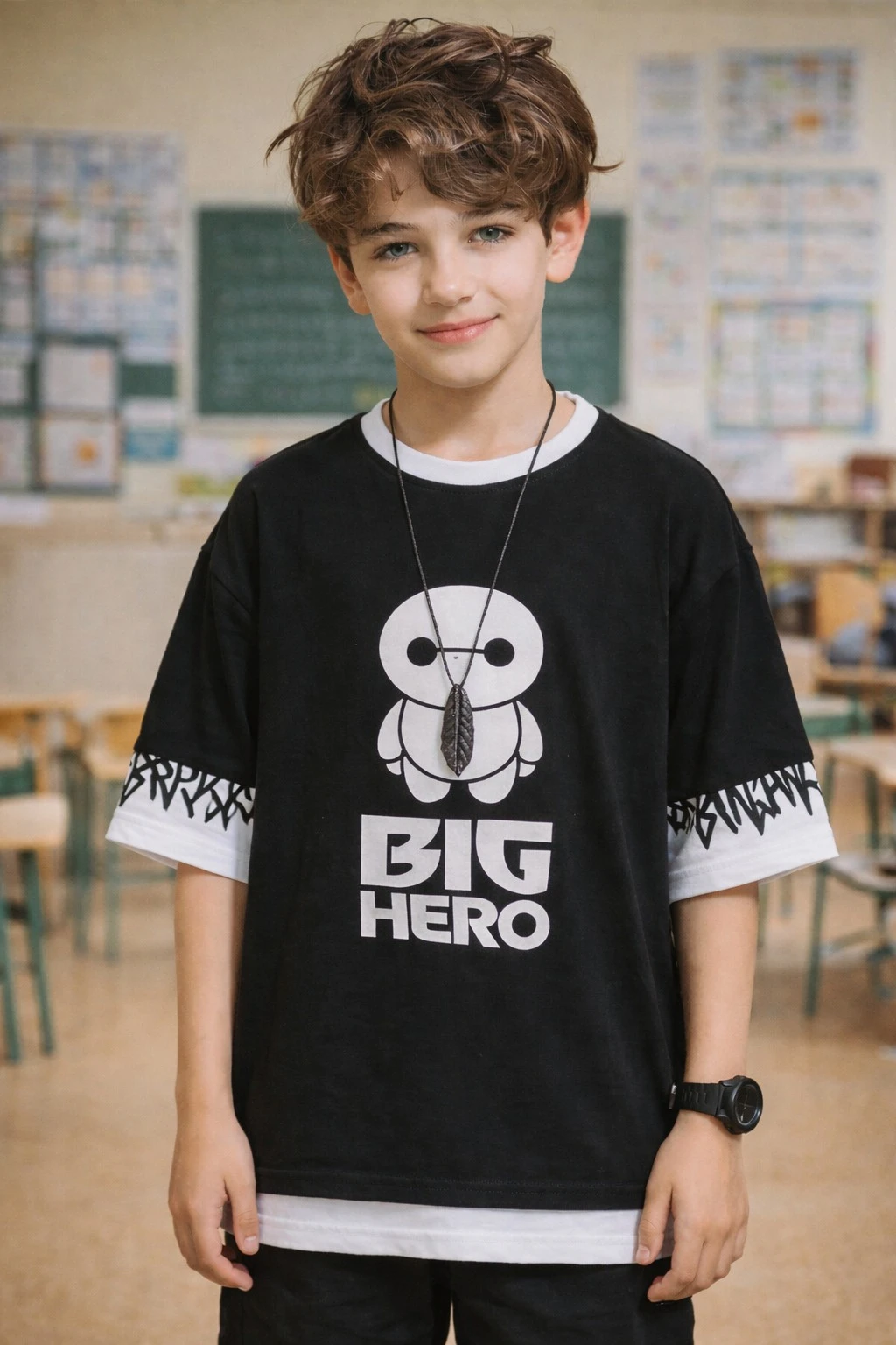 Kids Boys & Girls Three-Quarter Sleeves Printed Loose Fit T-Shirt – Cotton Blend | Trendy & Comfortable Casual Wear