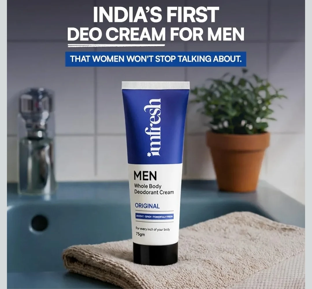 imfresh Men Original | Deodorant Cream For Whole body & Underarms Area