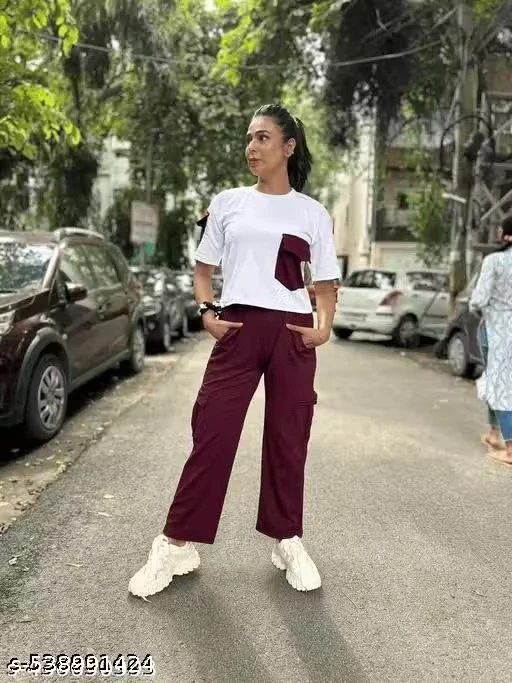 LATEST CORD SET FOR WOMEN, CORD SET/NIGHT SUIT/ACTIVE WEAR/GYM WEAR/CASUAL WEAR/AIRPORT LOOK/CARGO PANTS/CROP TOP..