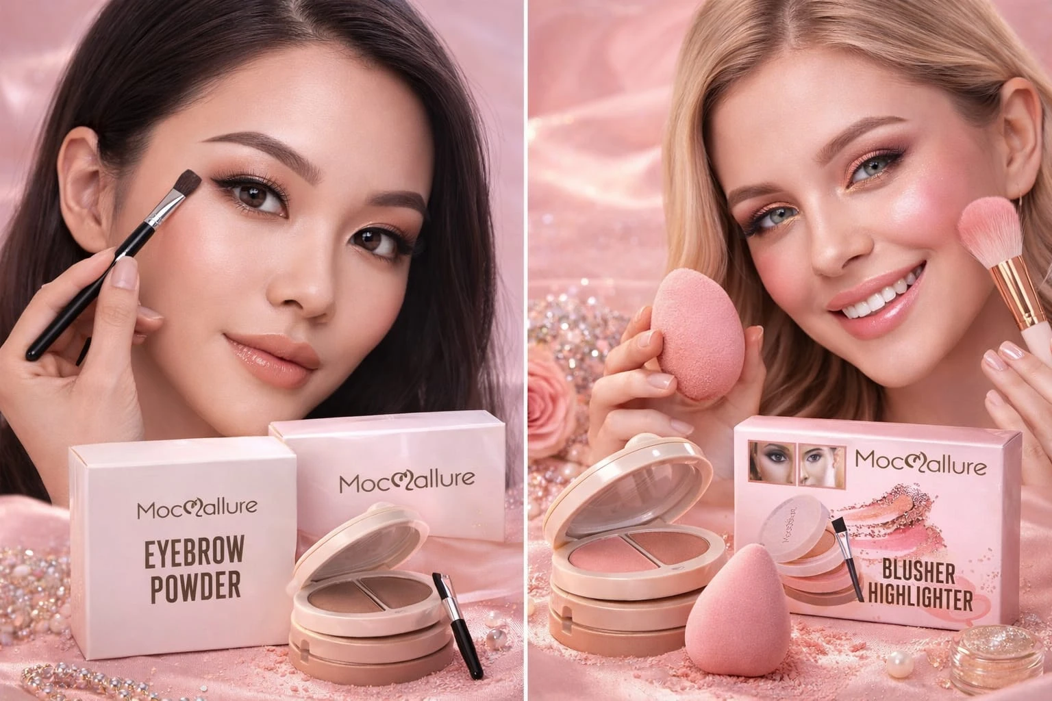 Unique Set of Glow Blush