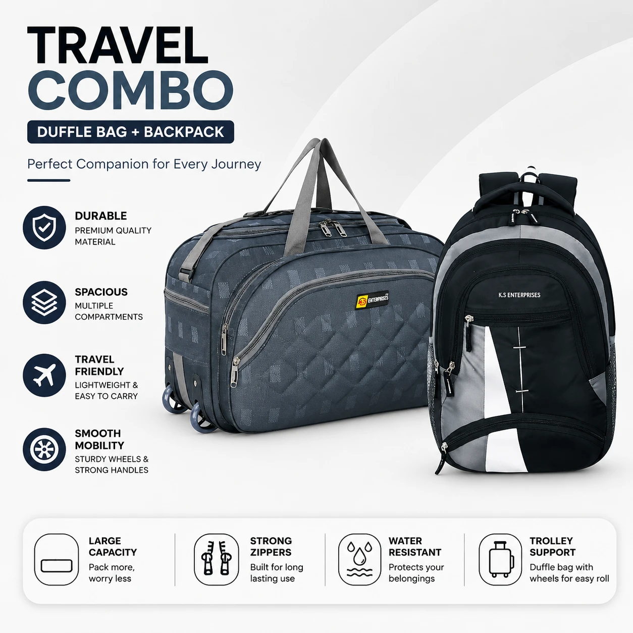 DUFFEL BAG WITH WHEEL DUFFEL BAG